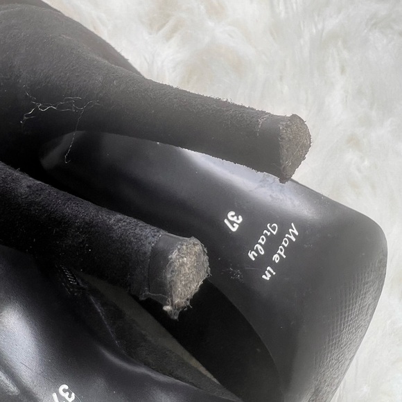 Browns iD Camoscio Nero Sple Black Heel Shoes EU 37 - Picture 3 of 6